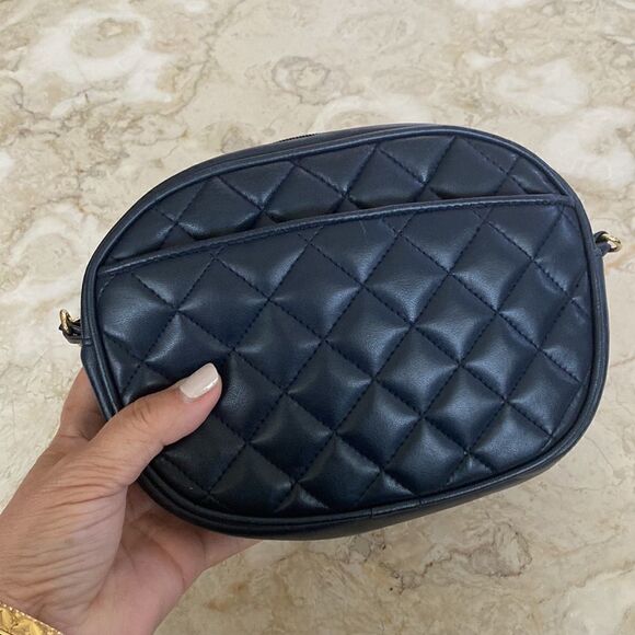 Laura Scott Quilted Faux Leather Chain Strap Cross Body Bag - Picture 8 of 14